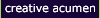 creative acumen